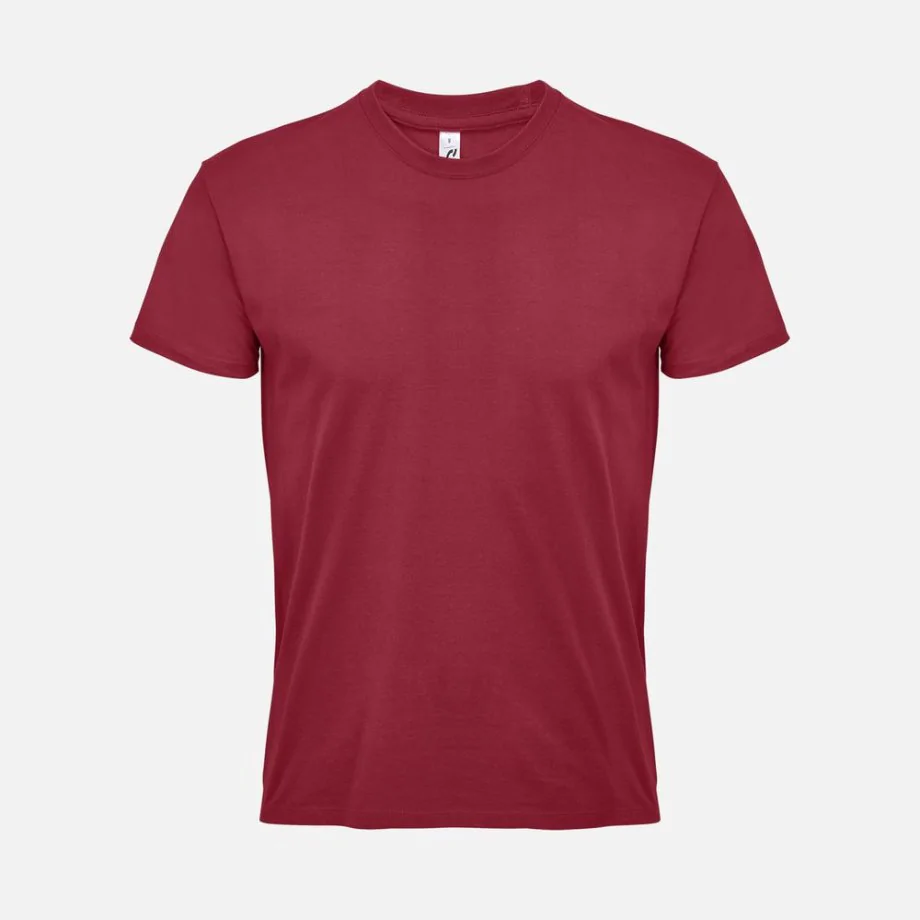 Футболка Imperial 190, красная (бургунди)