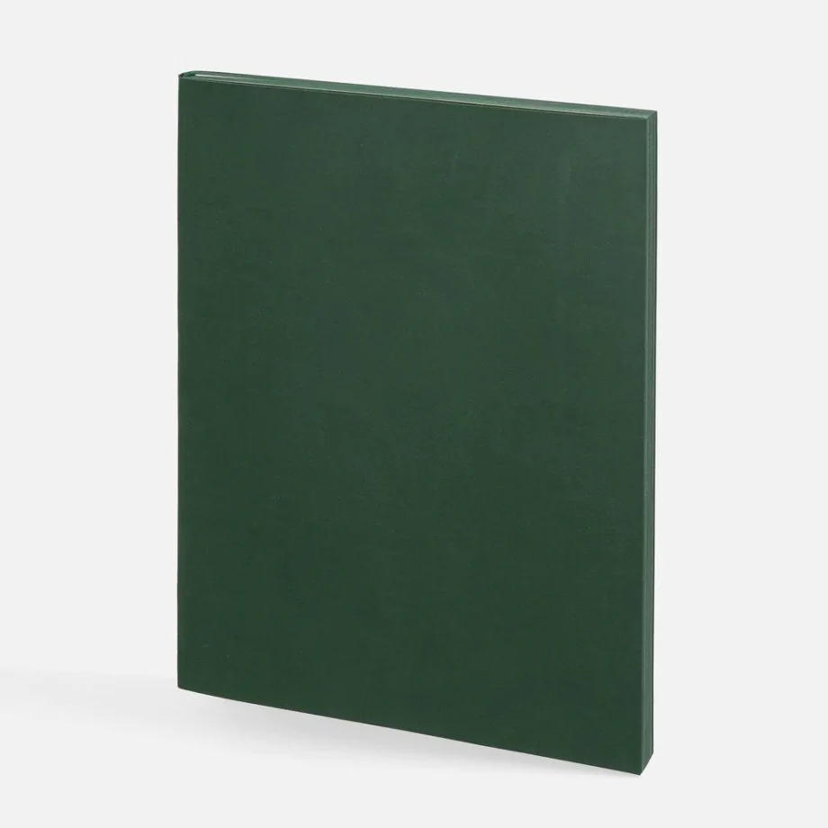 Ежедневник Flat Maxi, недатированный, зеленый, ver.2