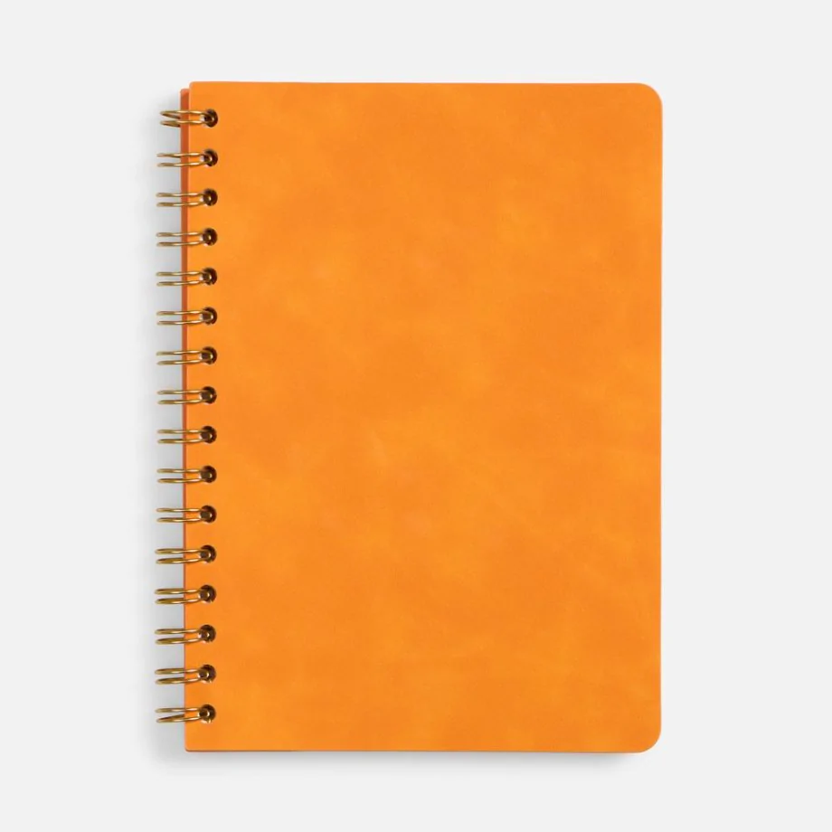 Ежедневник Spiral, недатированный, оранжевый
