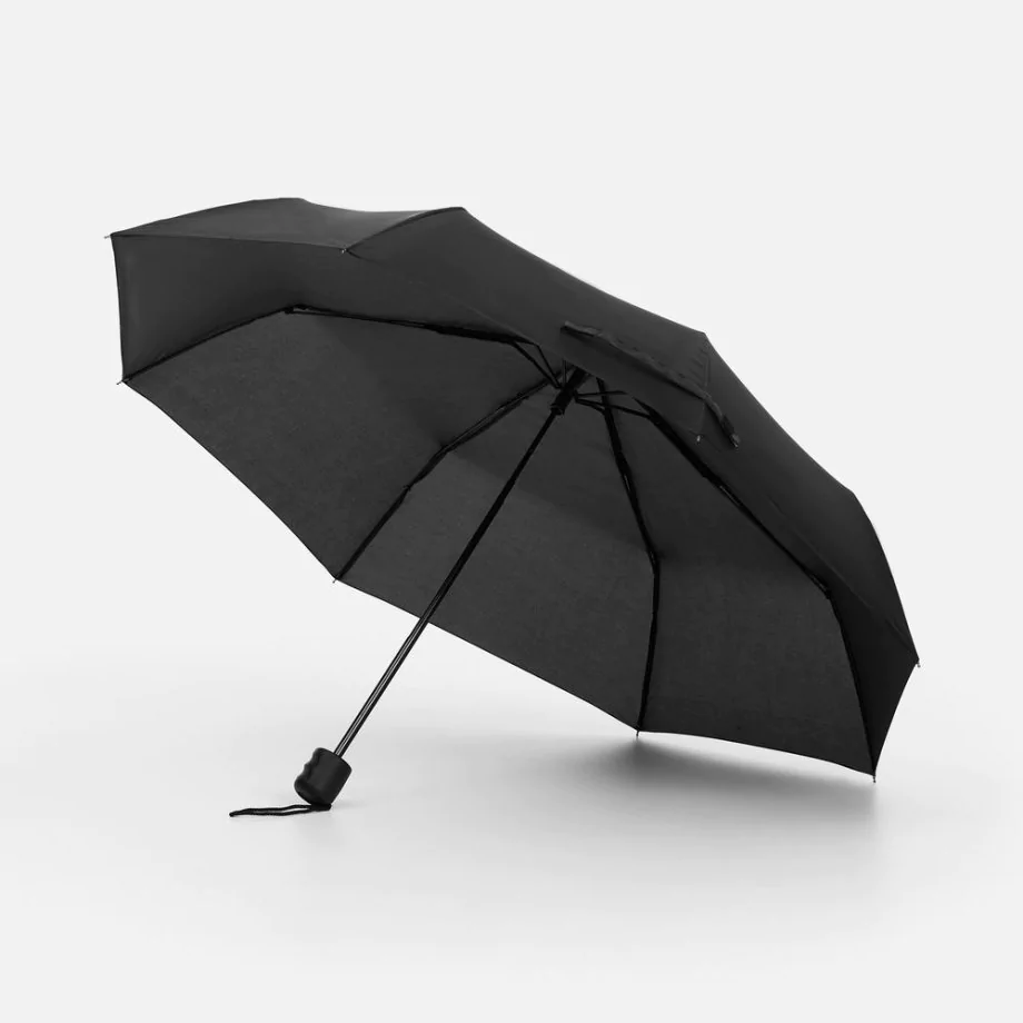 Зонт складной Basic, ver.2, черный