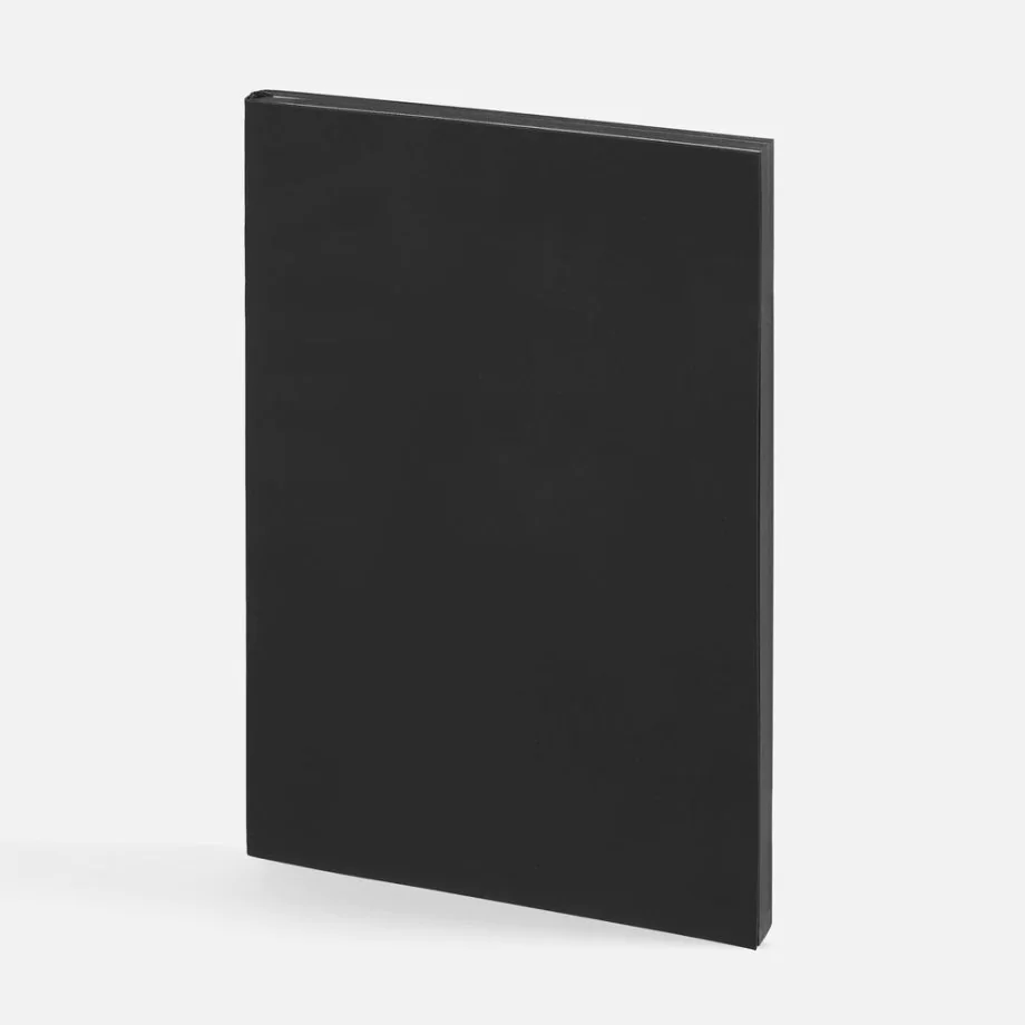 Ежедневник Flat, недатированный, черный