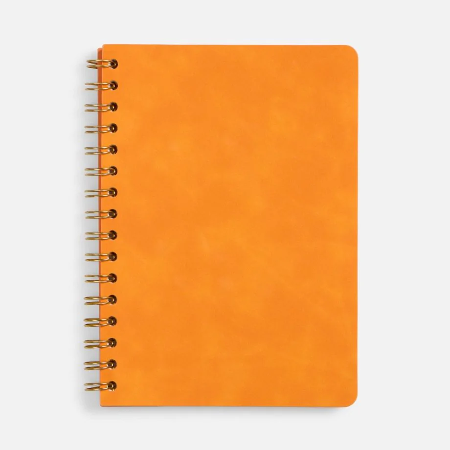 Ежедневник Spiral, недатированный, оранжевый