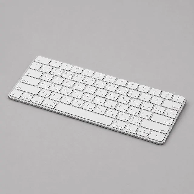 Беспроводная клавиатура Air Keyboard для MAC, Windows, 500 мАч, алюминий