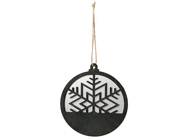 Подвеска деревянная «Noirflake»