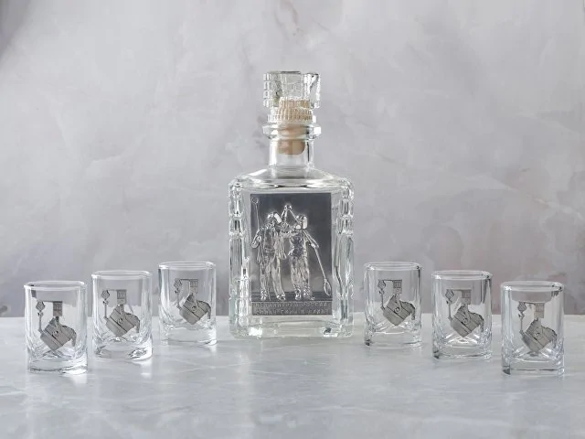 Набор со штофом «Металлурги»