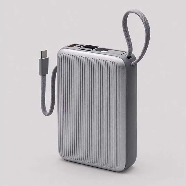 Внешний АКБ NRG Turbo Cable 20000 mAh, 22,5Вт