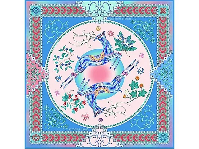 Платок «Северное сияние»